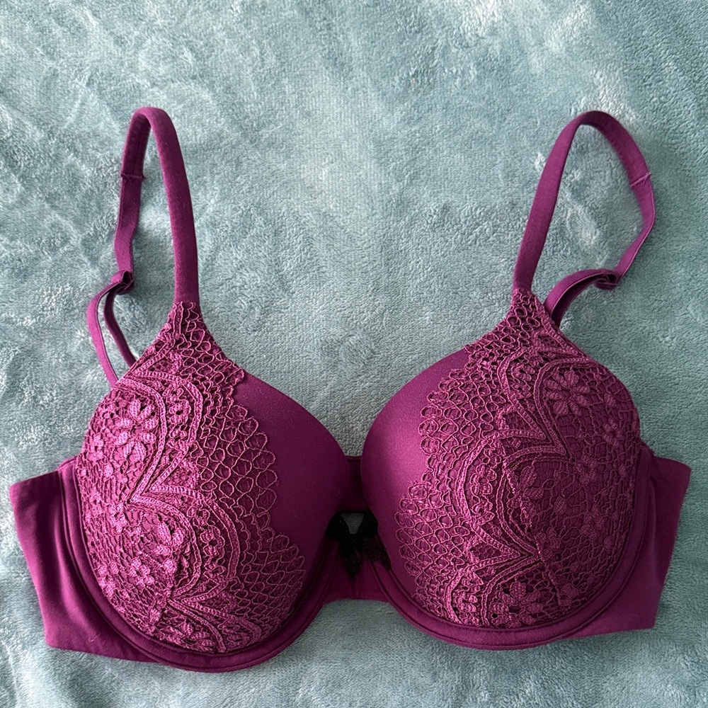 VS Lace Purple Bra